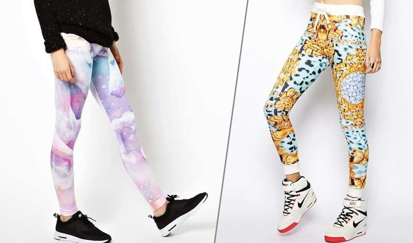 Así se llevan los leggings esta temporada